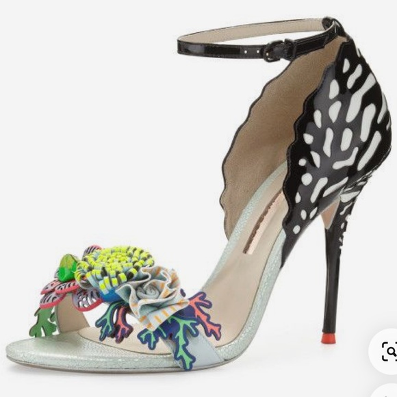 SOPHIA WEBSTER Lilico Underwater Heels Size 38 - Picture 3 of 10